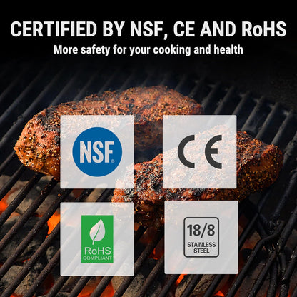 BowLift | Digital Meat Thermometer – Waterproof, Instant Read & Ambidextrous Design