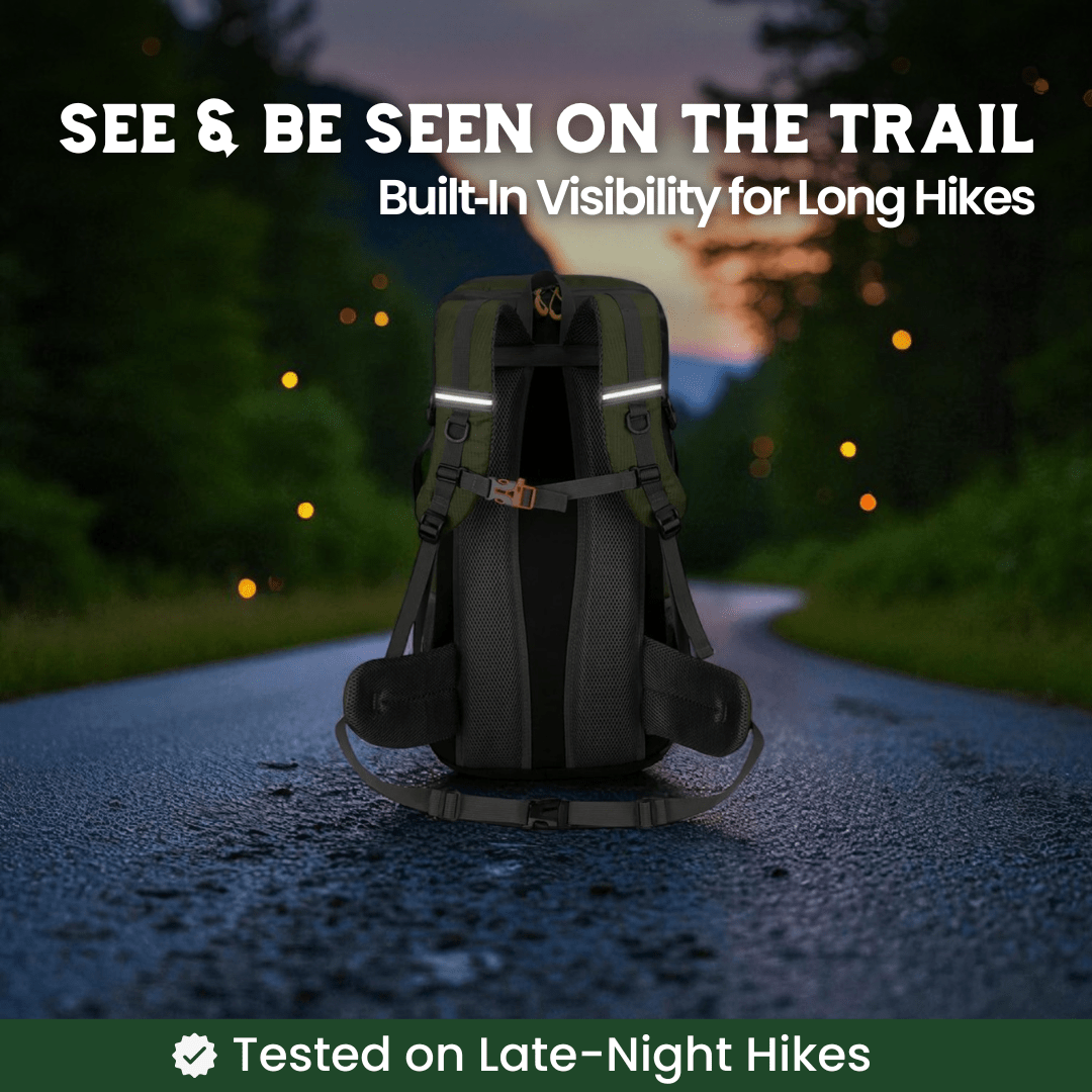 Skanto | TRAILPRO 50L – Hiking Backpack with Breathable Back and Smart Storage