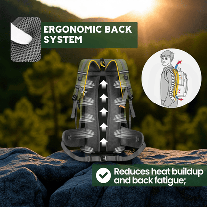 Skanto | TRAILPRO 50L – Hiking Backpack with Breathable Back and Smart Storage