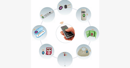 BowLift | Anti-Transmission Device for Keys and Wallet with 4-in-1 LED Wireless Remote Control