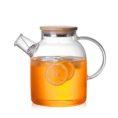 Transparent Borosilicate Glass Teapot Heat Resistant | Brehn