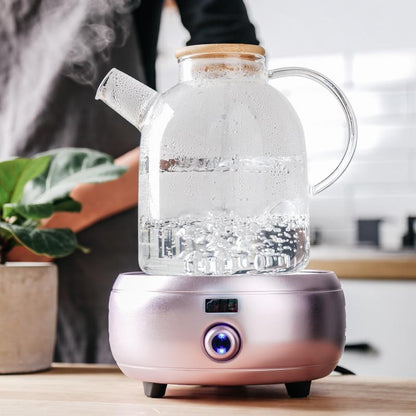 Transparent Borosilicate Glass Teapot Heat Resistant | Brehn