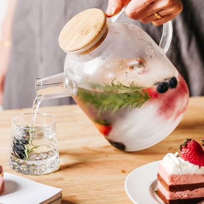 Transparent Borosilicate Glass Teapot Heat Resistant | Brehn