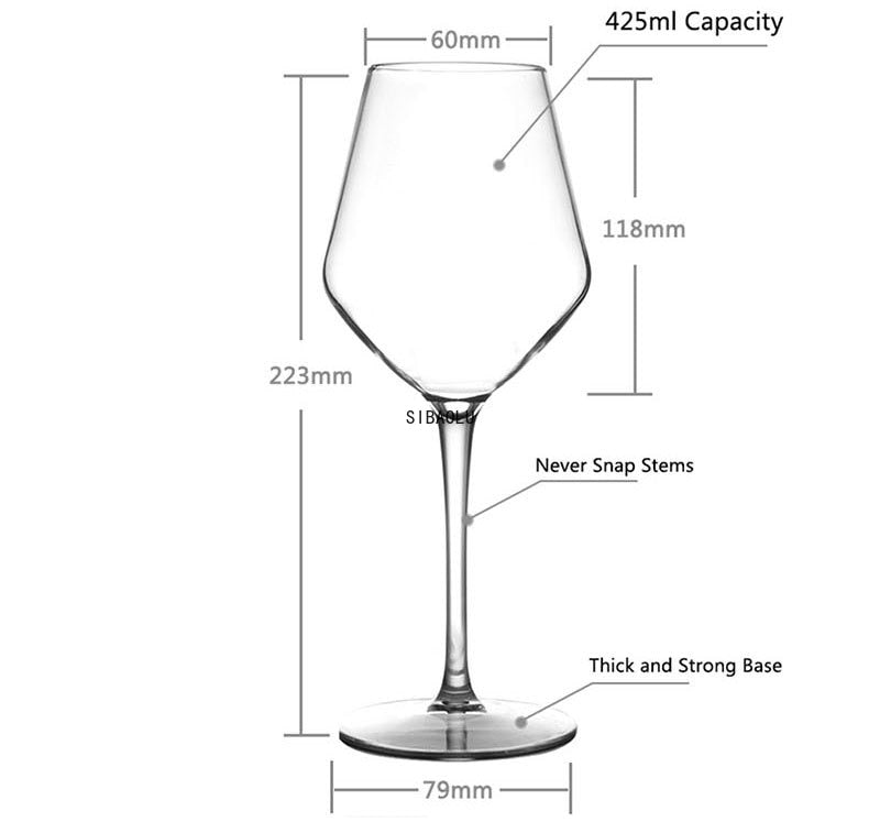 Transparent Unbreakable Silicone Plastic Wine Glass Goblet Cups | Bowlift