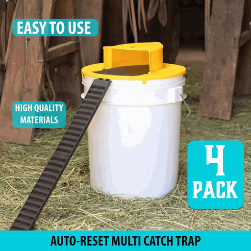 Skanto | 4-Pack Bucket Mouse Trap