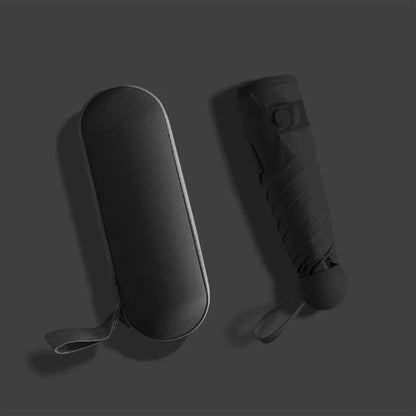Skanto | Travel Umbrella Compact Lightweight Portable UK Strong Waterproof Folding Umbrellas With 6 Ribs Reinforced