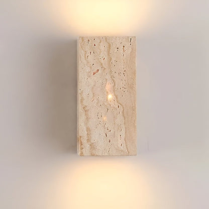 BowLift | Wall lamp made of travertine for a warm and elegant atmosphere