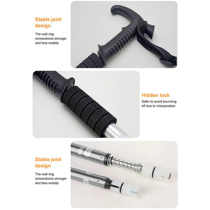 TrekPixin Adjustable T-Handle Hiking Poles | Karnz