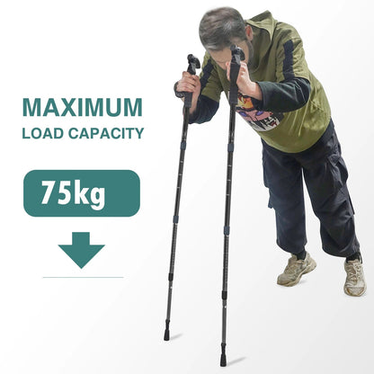 TrekPixin Adjustable T-Handle Hiking Poles | Karnz