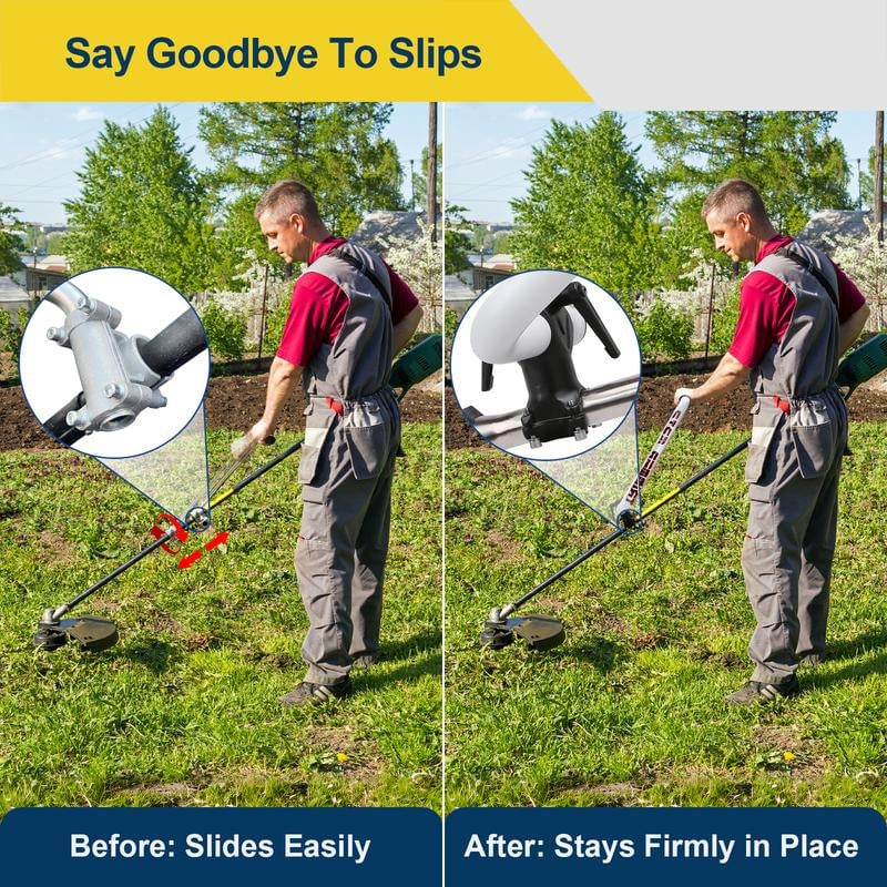 BowLift | TRIMFORT – Ergonomic String Trimmer Handle Extension for Enhanced Comfort