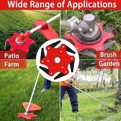BowLift | Heavy-Duty 6-Steel Blades Trimmer Head