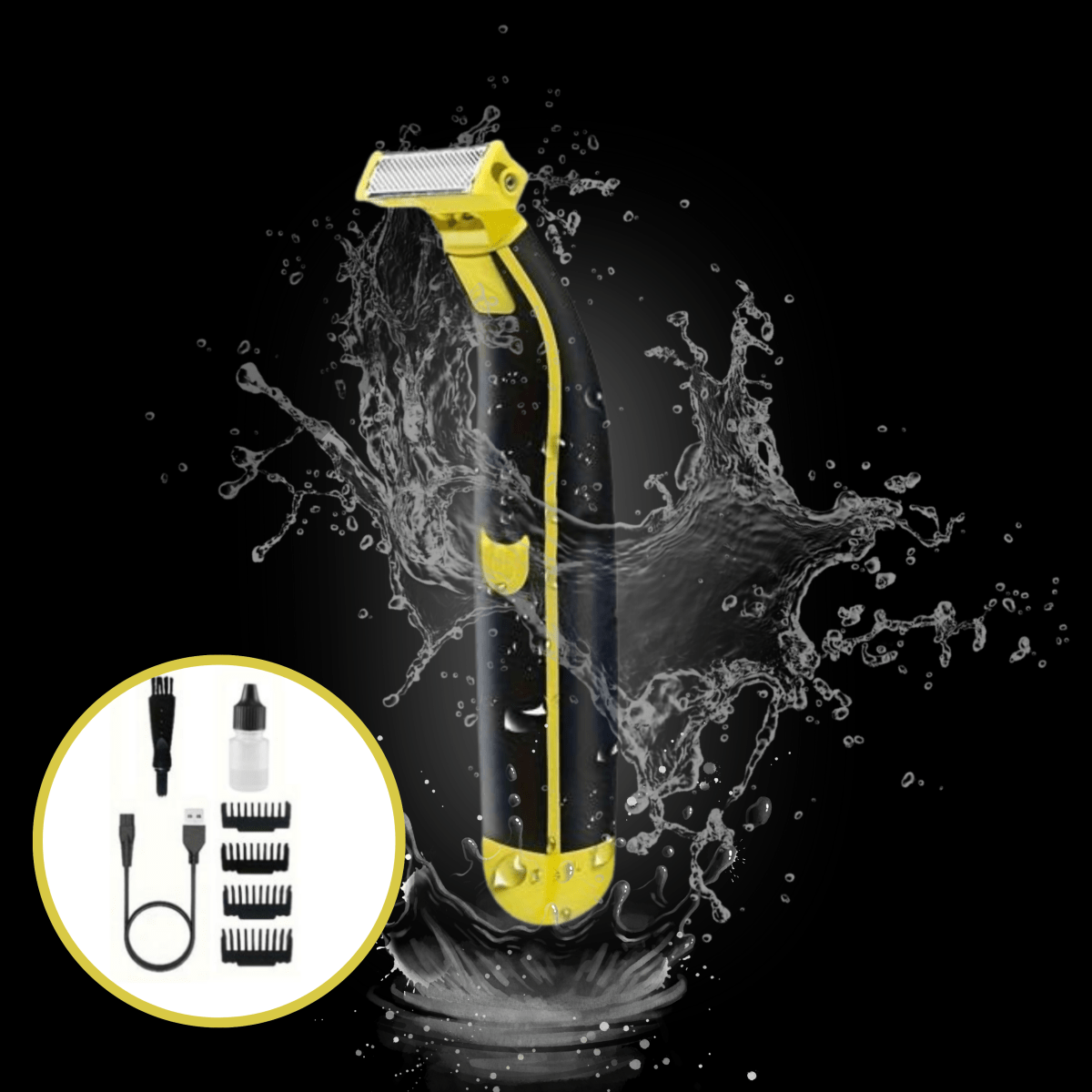 BowLift | TrimVance Elite Body Groomer | All-in-one wet and dry electric shaver for smooth body care