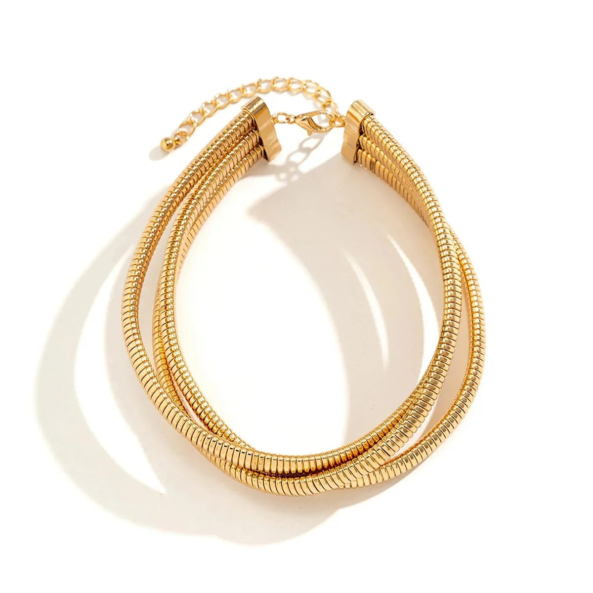 BowLift | Triple Layer Stacked Chunky Choker Necklace