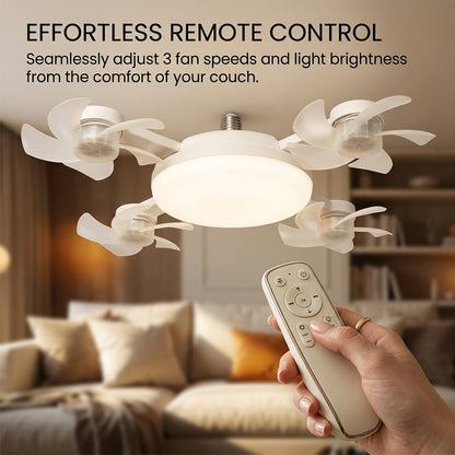 Remote Control Ceiling Fan Light Bulb | Bowlift