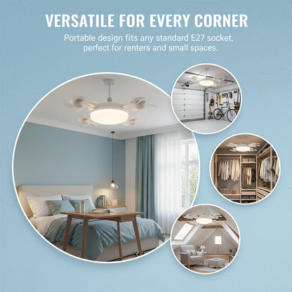 Remote Control Ceiling Fan Light Bulb | Kalsten