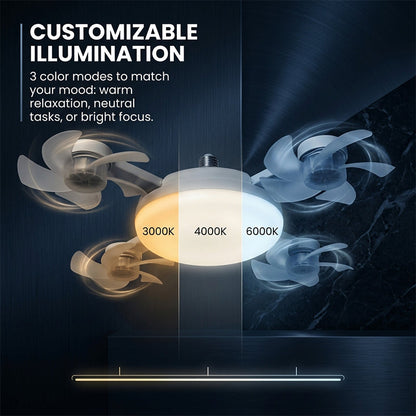 Remote Control Ceiling Fan Light Bulb | Bowlift