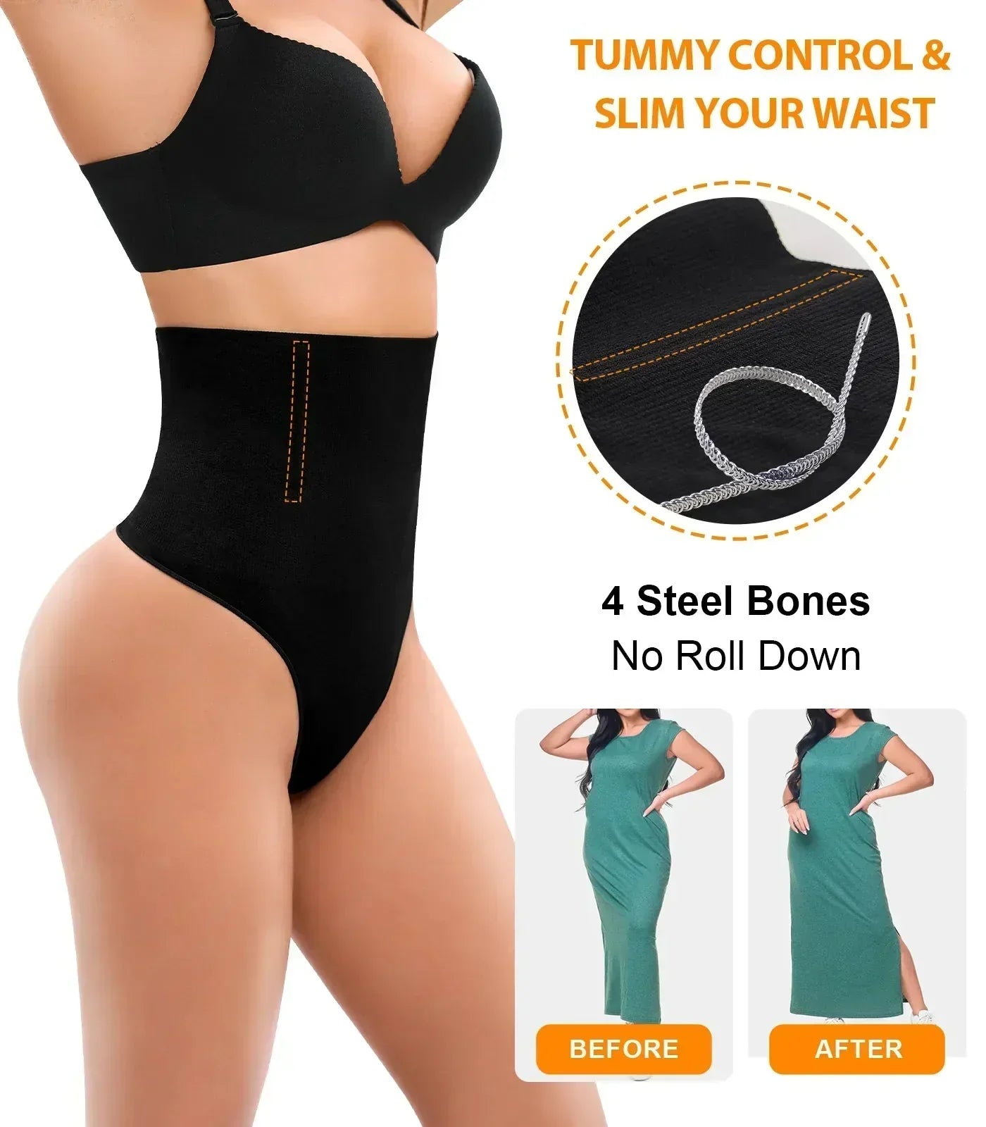 Karnz | FlatterFit™ Seamless Waist Shaping