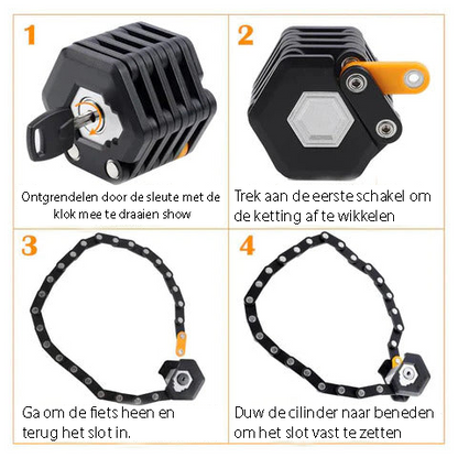BowLift | Ultra Strong Anti-theft Bike Lock - SafeRide