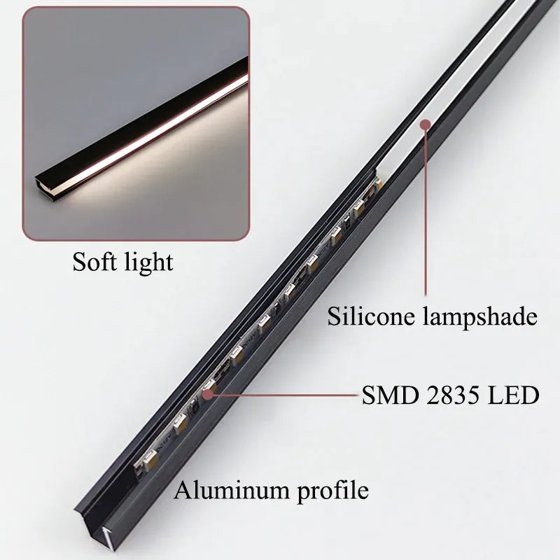 Skanto | LED Strip Light Under Cabinet | Ultra Thin | DC12V, 10W/m | Cuttable & Color Temperature Selectable