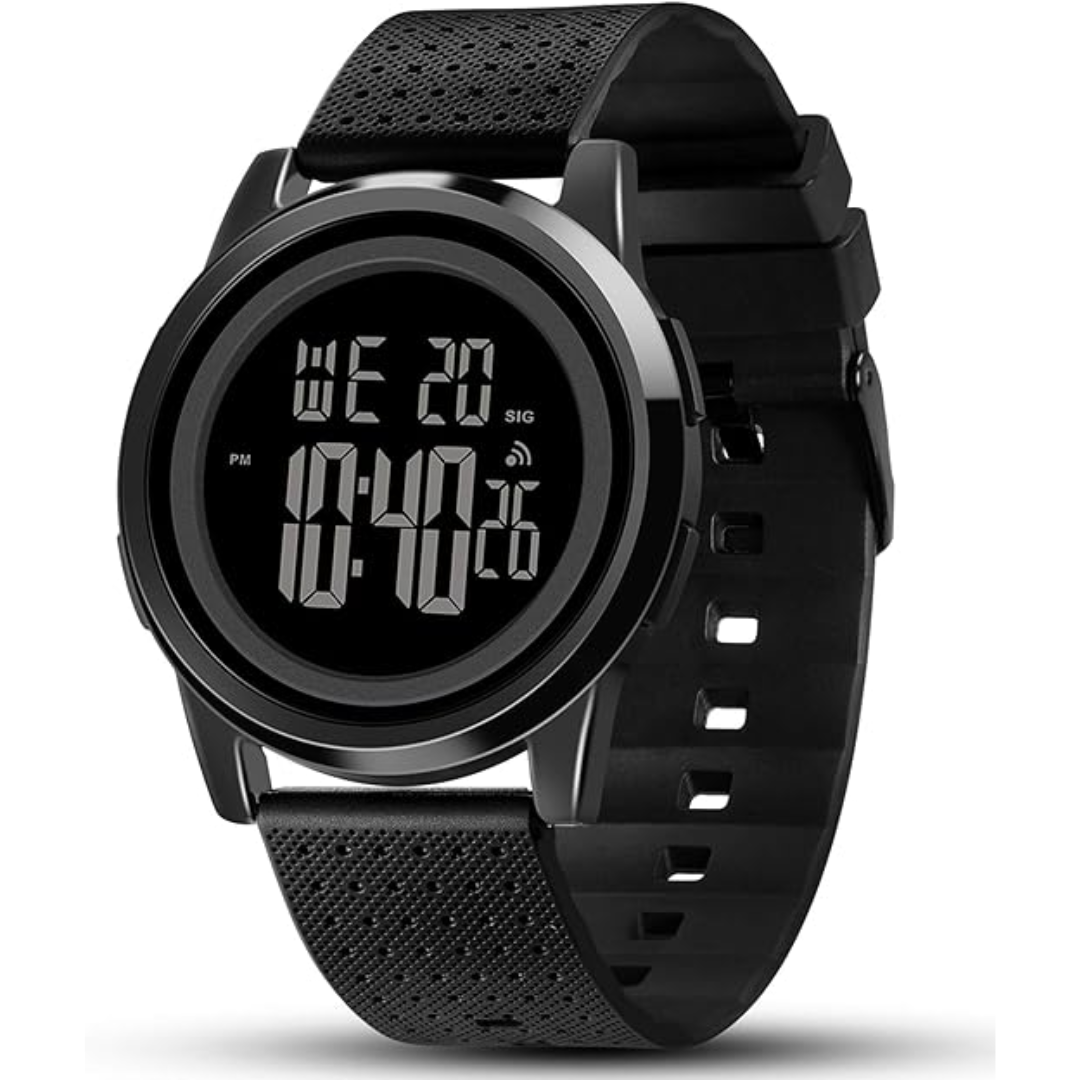 Skanto | Charlie Ultra-Thin Waterproof Digital Sports Watch for Men