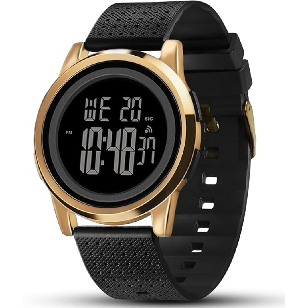 Skanto | Charlie Ultra-Thin Waterproof Digital Sports Watch for Men