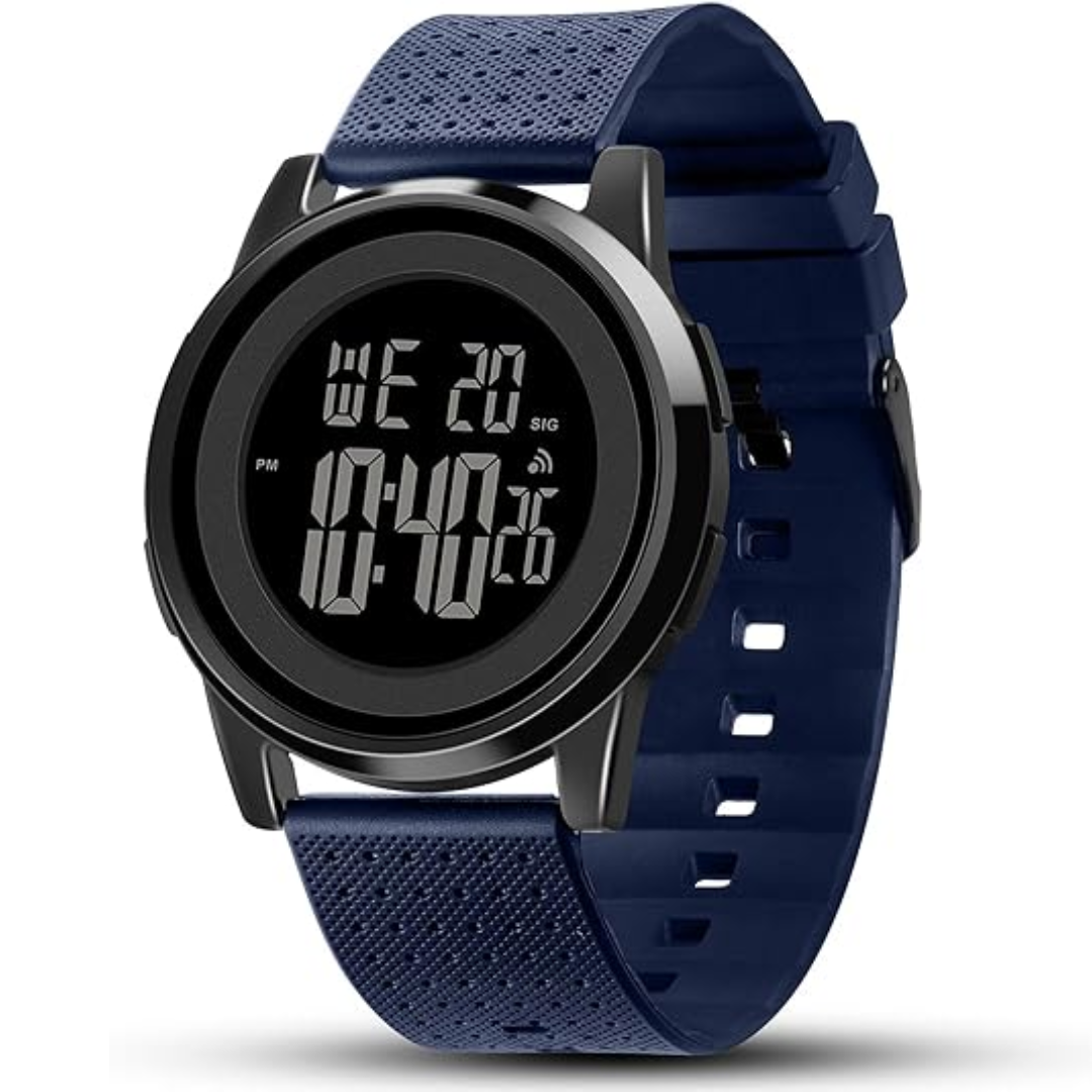 Skanto | Charlie Ultra-Thin Waterproof Digital Sports Watch for Men
