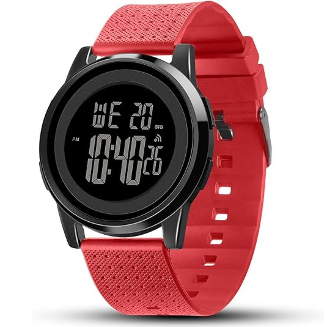 Skanto | Charlie Ultra-Thin Waterproof Digital Sports Watch for Men