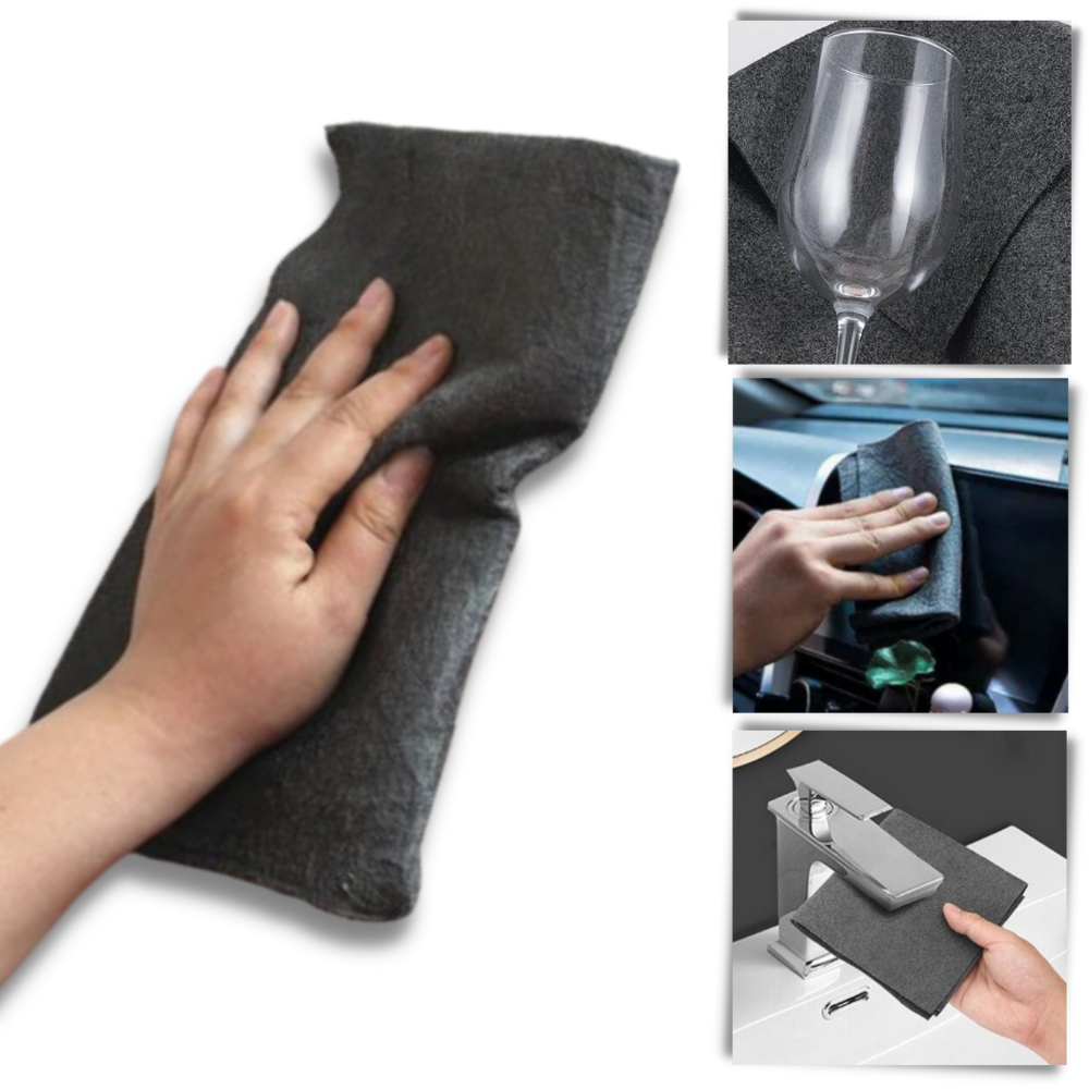 Ultra-Absorbent, Thickened Microfiber Cleaning Cloth