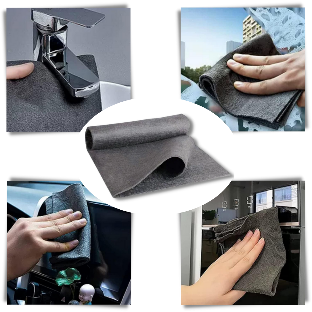 Ultra-Absorbent, Thickened Microfiber Cleaning Cloth