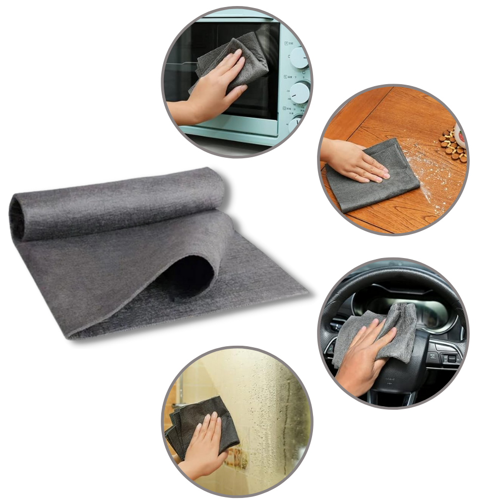 Ultra-Absorbent, Thickened Microfiber Cleaning Cloth