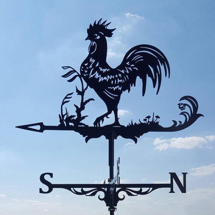 Weather vane – Windy – Retro witch shape – Unique design