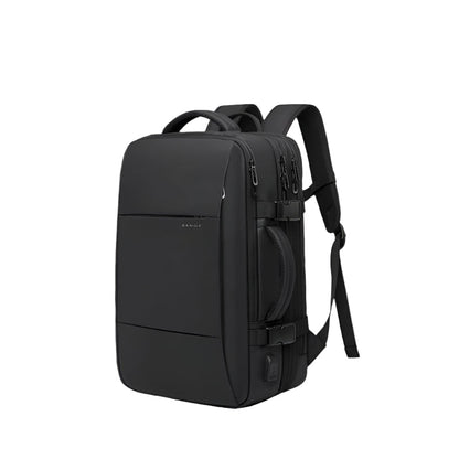 Skanto | URBANFORM Business Backpack – Expandable, Waterproof, USB Charging Port & 17.3" Laptop Compartment