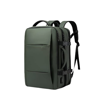 Skanto | URBANFORM Business Backpack – Expandable, Waterproof, USB Charging Port & 17.3" Laptop Compartment