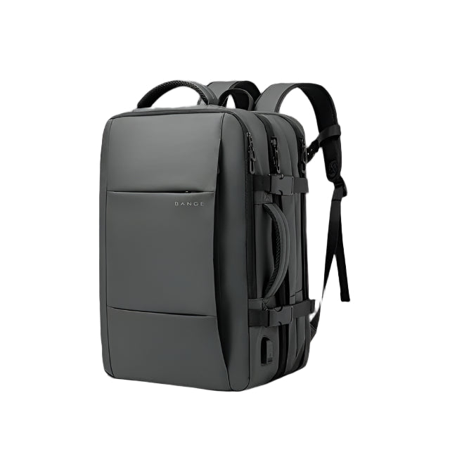 Skanto | URBANFORM Business Backpack – Expandable, Waterproof, USB Charging Port & 17.3" Laptop Compartment