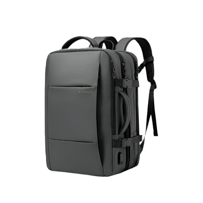 Skanto | URBANFORM Business Backpack – Expandable, Waterproof, USB Charging Port & 17.3" Laptop Compartment