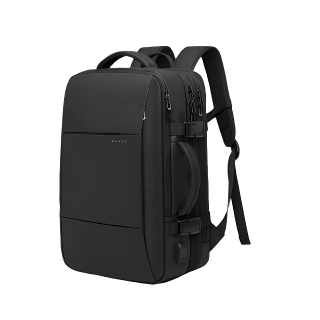 Skanto | URBANFORM Business Backpack – Expandable, Waterproof, USB Charging Port & 17.3" Laptop Compartment