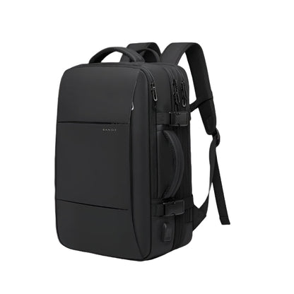 Skanto | URBANFORM Business Backpack – Expandable, Waterproof, USB Charging Port & 17.3" Laptop Compartment