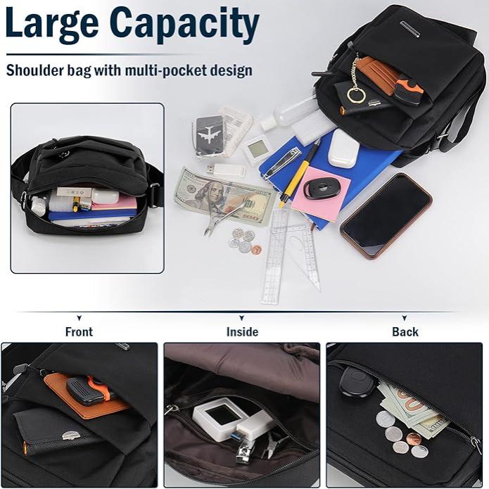 Skanto | URBANGUARD – Waterproof Men's Crossbody Bag with Anti-Theft Design