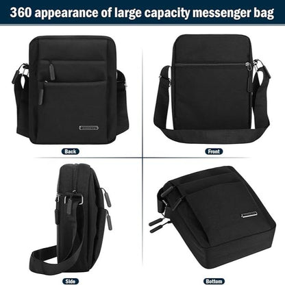 Skanto | URBANGUARD – Waterproof Men's Crossbody Bag with Anti-Theft Design