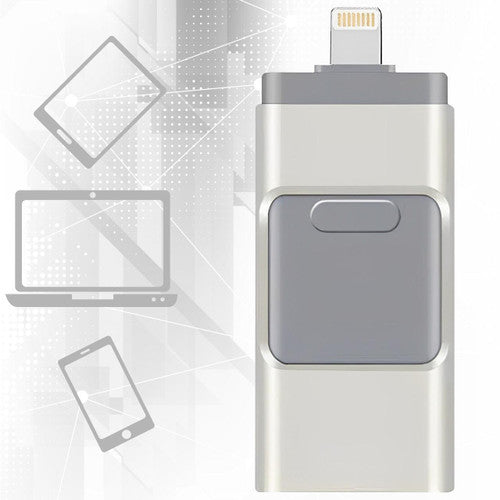 BowLift | USB Flash Drive for iPhone & Android - 128GB High-Speed Storage for Photos, Videos, and Files Transfer
