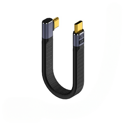 BowLift | USB4 Elbow Connector Cable – 240W, 40Gbps, 8K (1+1 FREE)