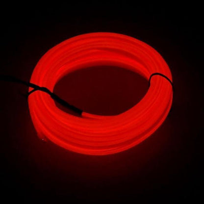 BowLift | 5m car interior accessories atmosphere lamp EL cold light line with USB DIY Decorative Dash board Console Door LED Ambient Light