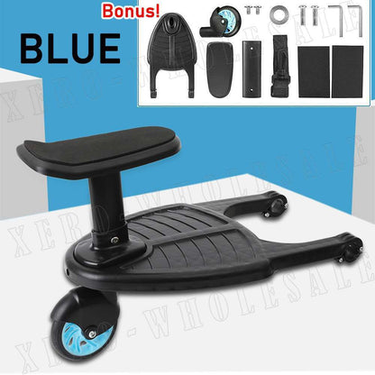 Skanto | Stroller Step Board Sit Stand Connector for Toddlers to Ride