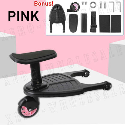 Skanto | Stroller Step Board Sit Stand Connector for Toddlers to Ride