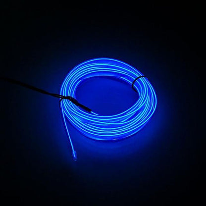 BowLift | 5m car interior accessories atmosphere lamp EL cold light line with USB DIY Decorative Dash board Console Door LED Ambient Light