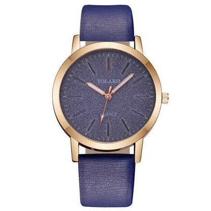 BowLift | IcoolGadgets High Quality Fashion Womens Ladies Simple Watches Geneva Faux Leather Analog Quartz Wrist Watch clock saat Gift