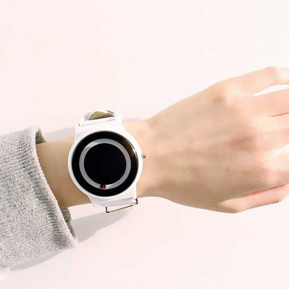 BowLift | IcoolGadgets New Arrival Trend no pointer Concept watch Simple creative brand Woman Men watches Relogio Feminino