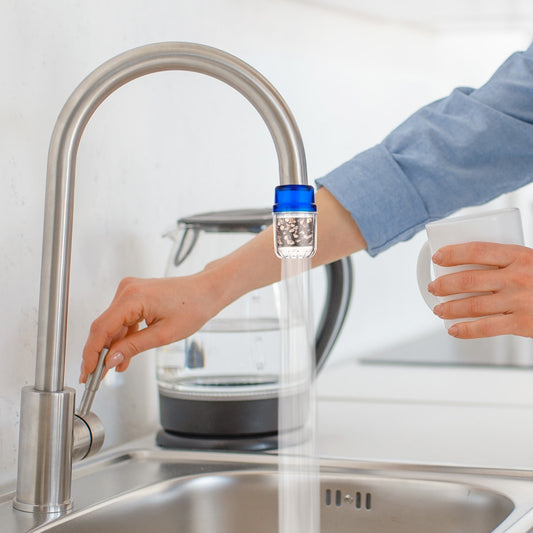 Activated Carbon Faucet Water Filter (Removes Impurities from Water) | Skanto
