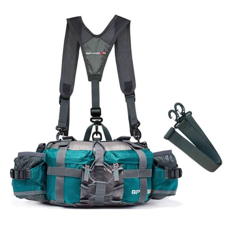 BowLift | Waterproof Hiking Waist Bag with Bottle Holder