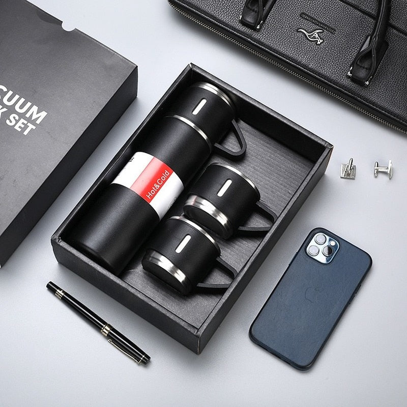 BowLift | Stainless Steel Thermos Flask Hunting Gear Set